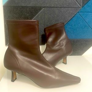 Angel Alarcon ( from Anthropologie) kitten heel booties